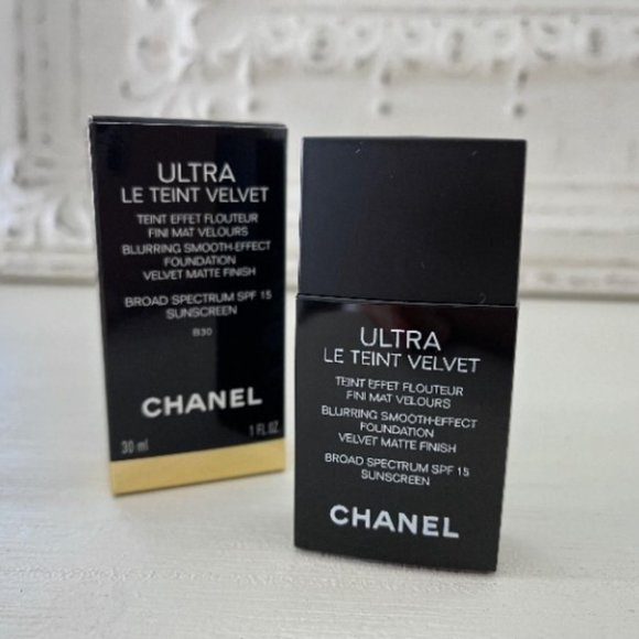Chanel Ultra Le Teint Velvet B40 Foundation Velvet Matte Finish - Picture 3 of 5